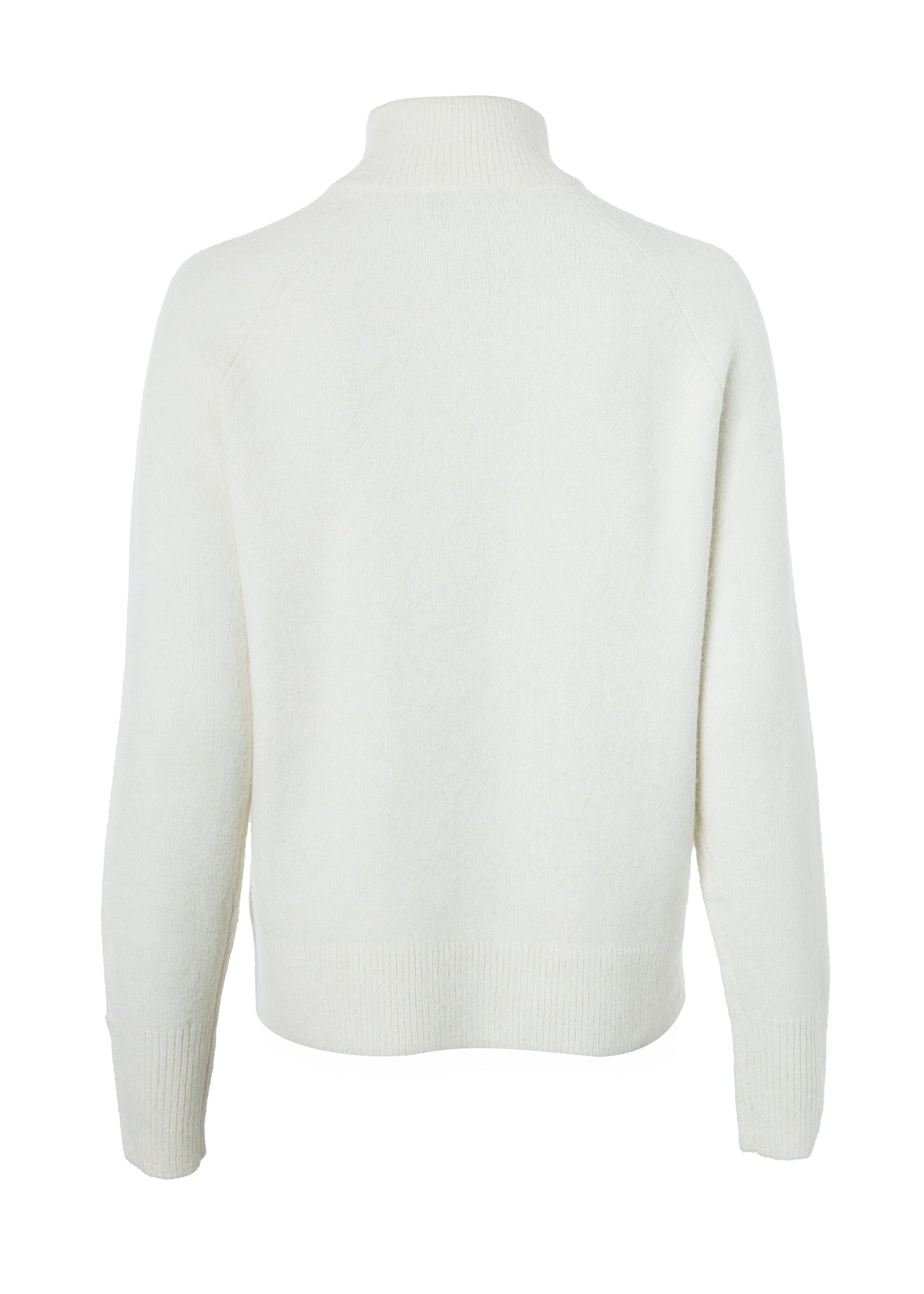 Tori Quarter Zip Knit (Natural)