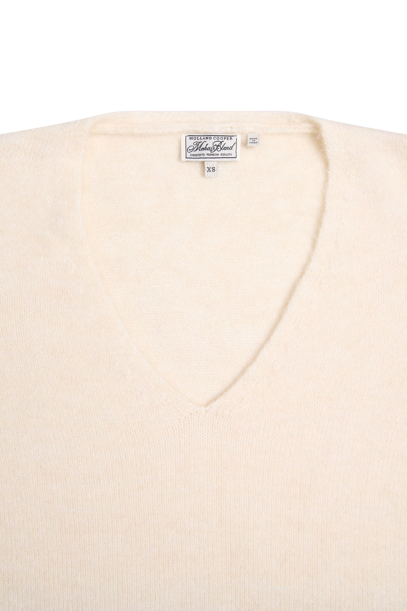 Tori V-Neck Knit (Natural)