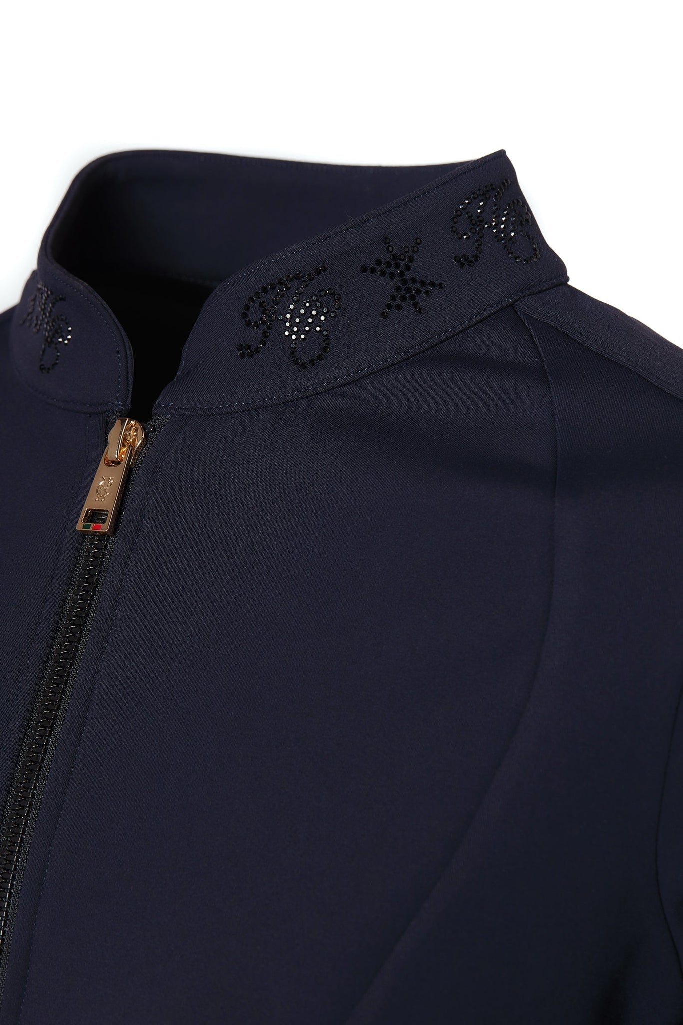 Crystal Zip Sweat (Ink Navy)