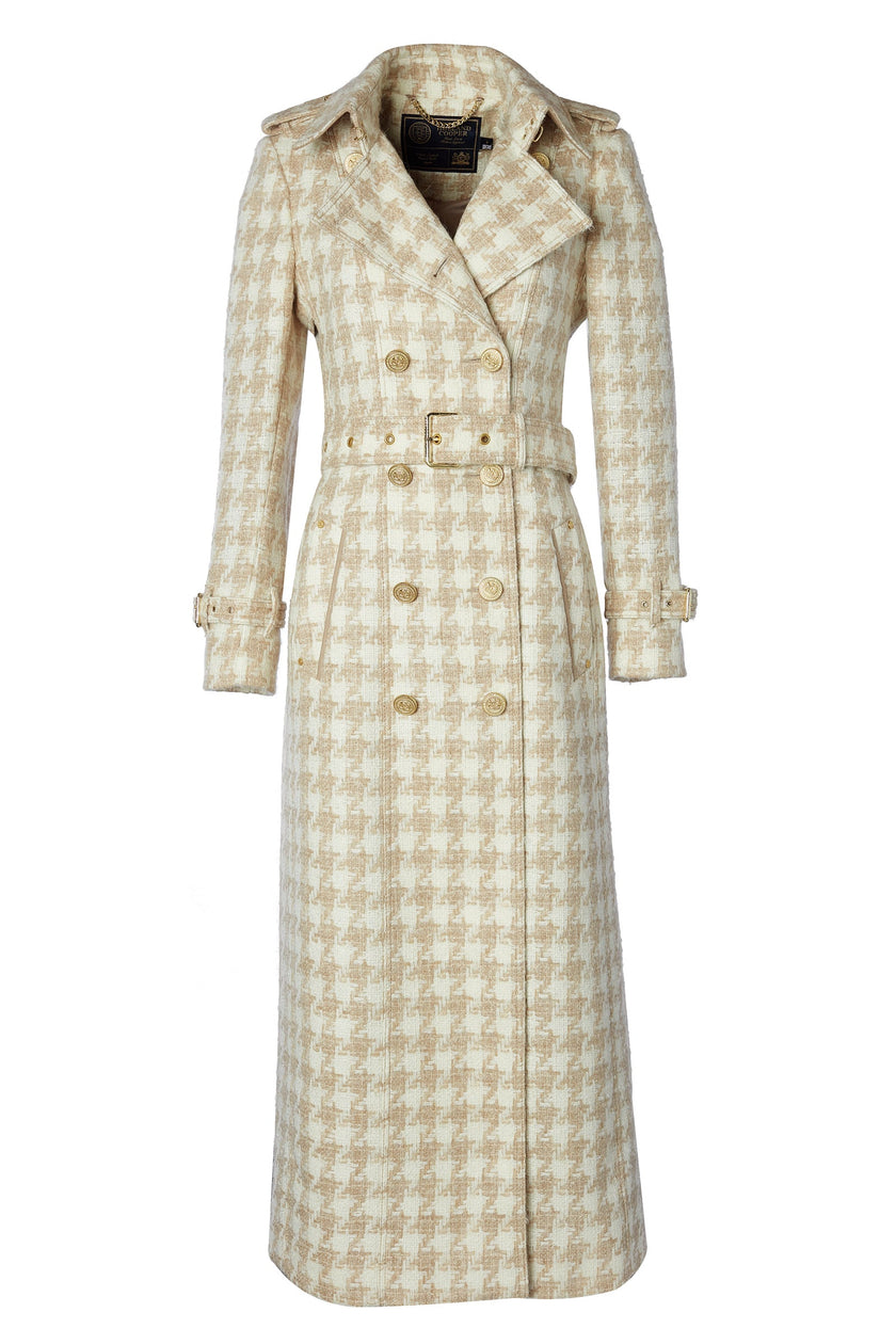 The Camel Houndstooth Suit