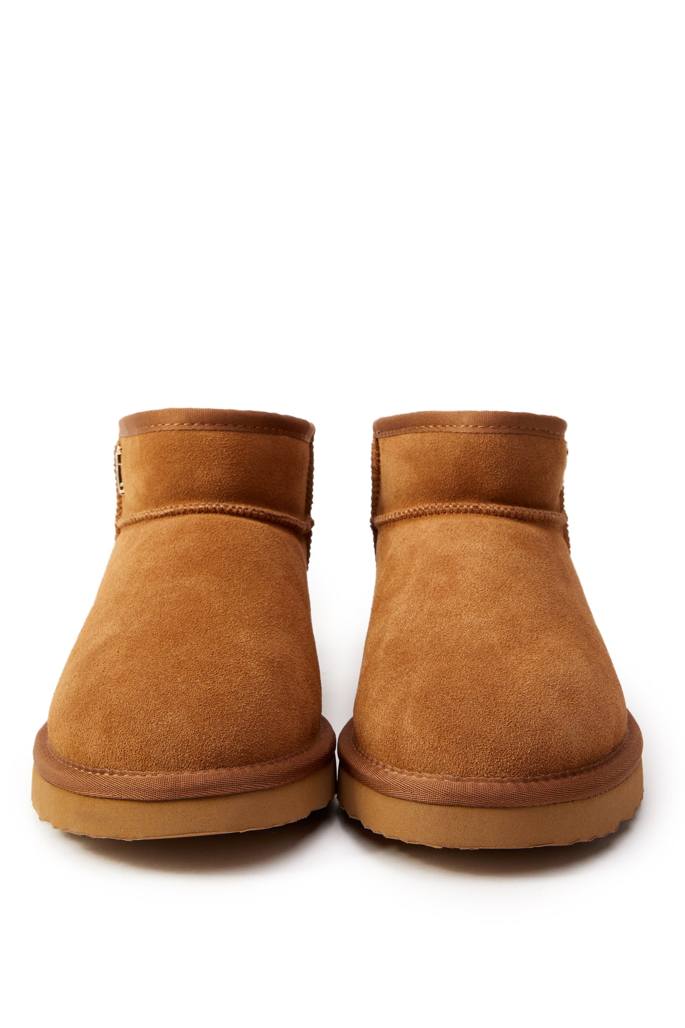 Ultra Mini Shearling Boot (Tan)