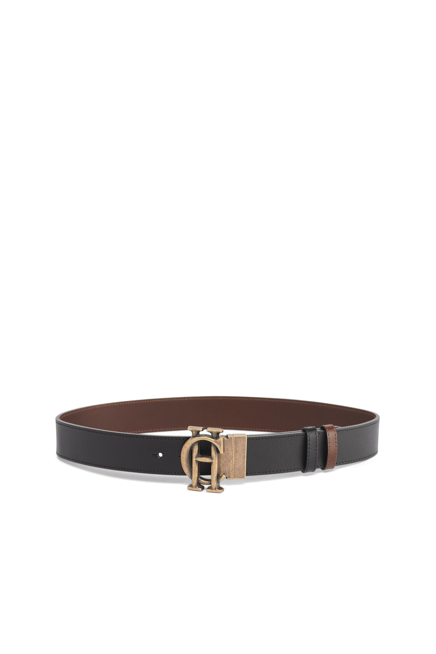 Men's Classic Reversible Belt (Chocolate Black Penny)
