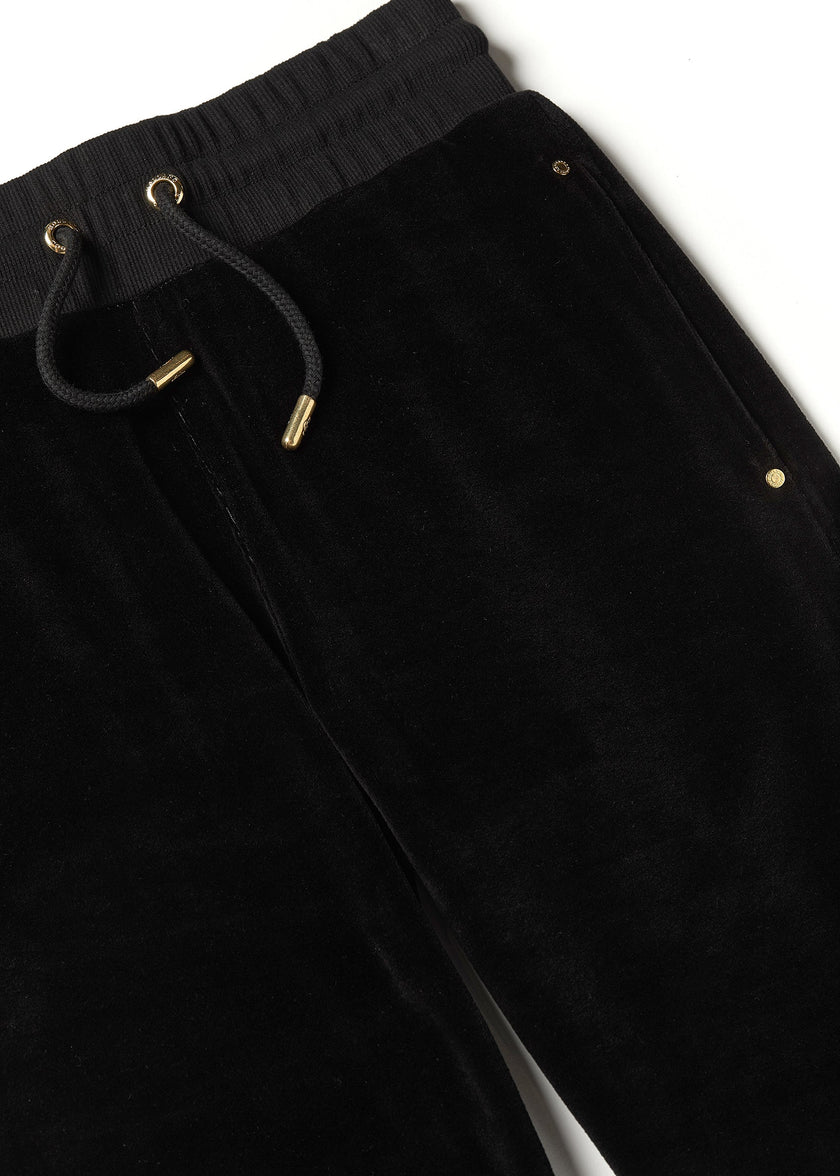 Velour Jogger (Black)