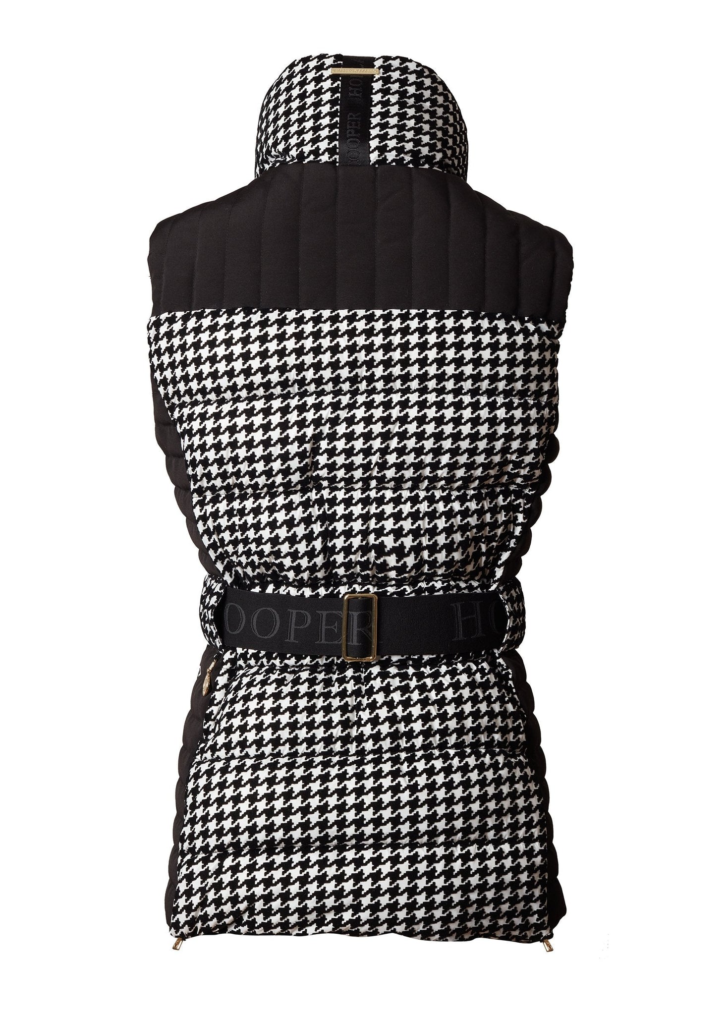 Valais Quilted Gilet (Houndstooth)