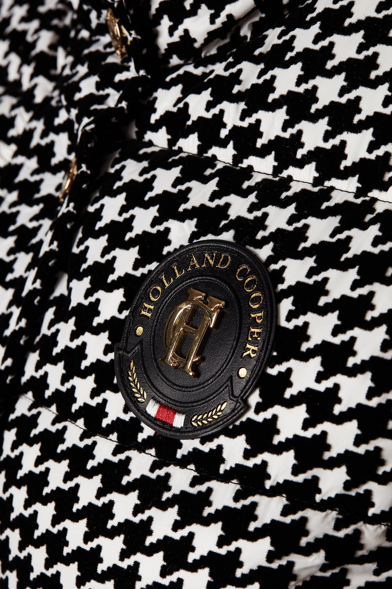 Valais Quilted Gilet (Houndstooth)