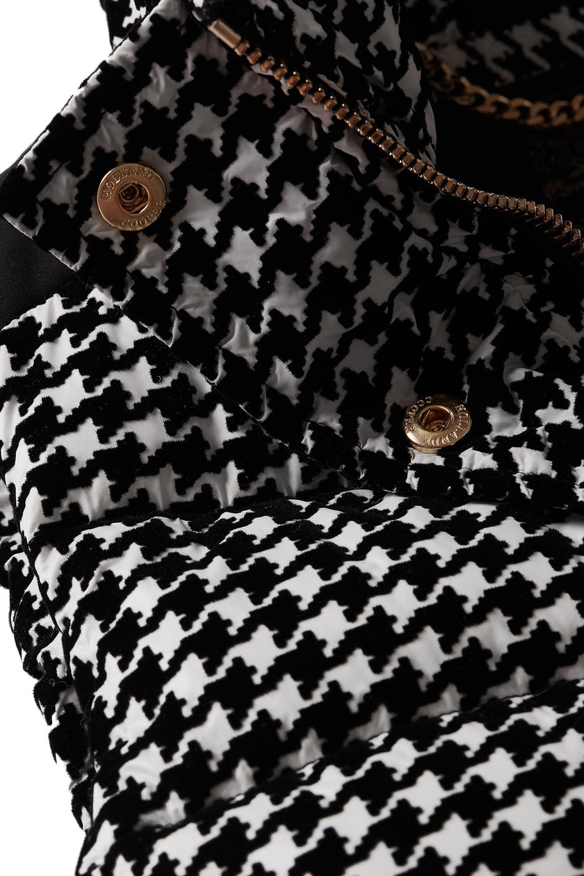 Valais Quilted Gilet (Houndstooth)