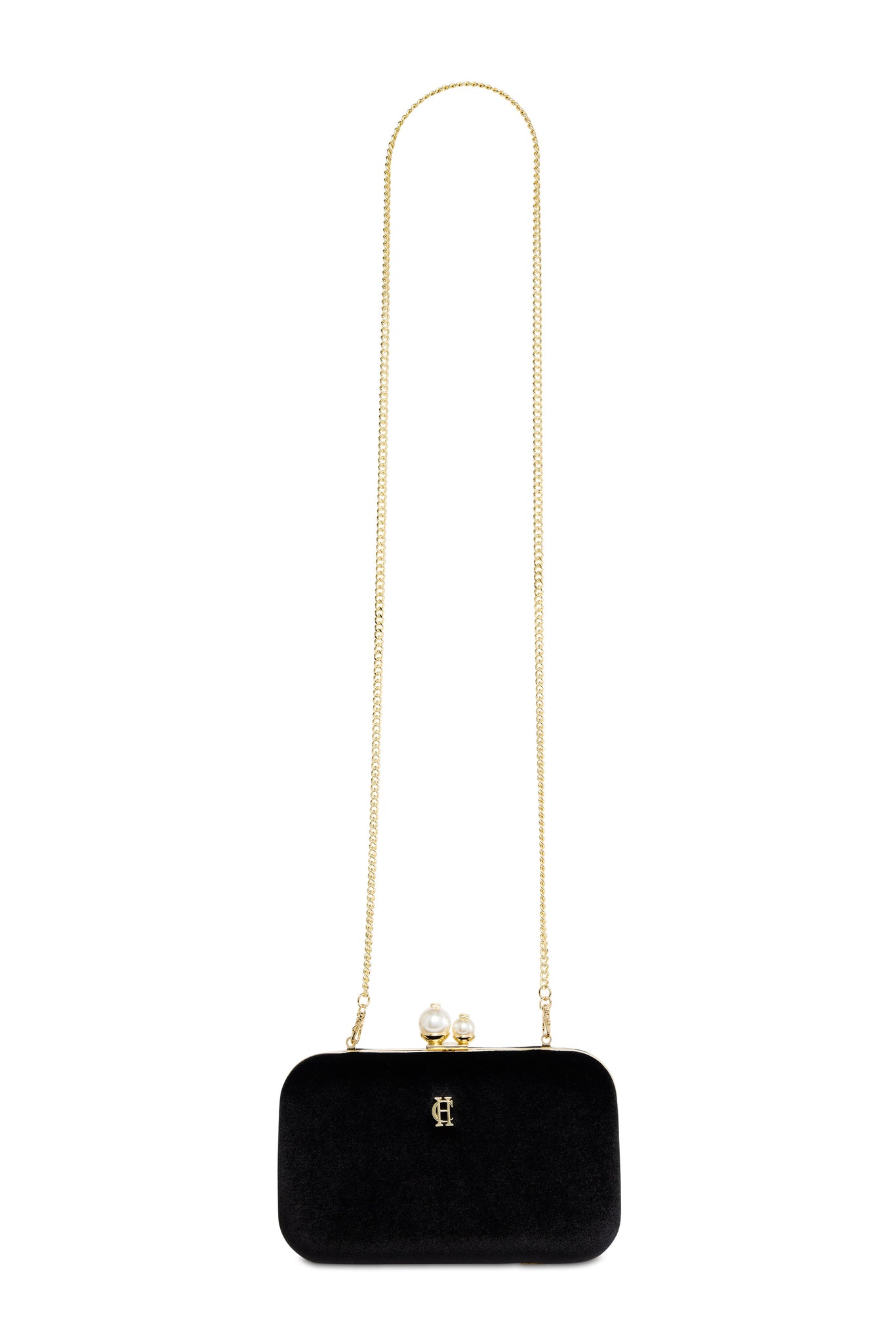 Vienna Evening Bag (Black Velvet)
