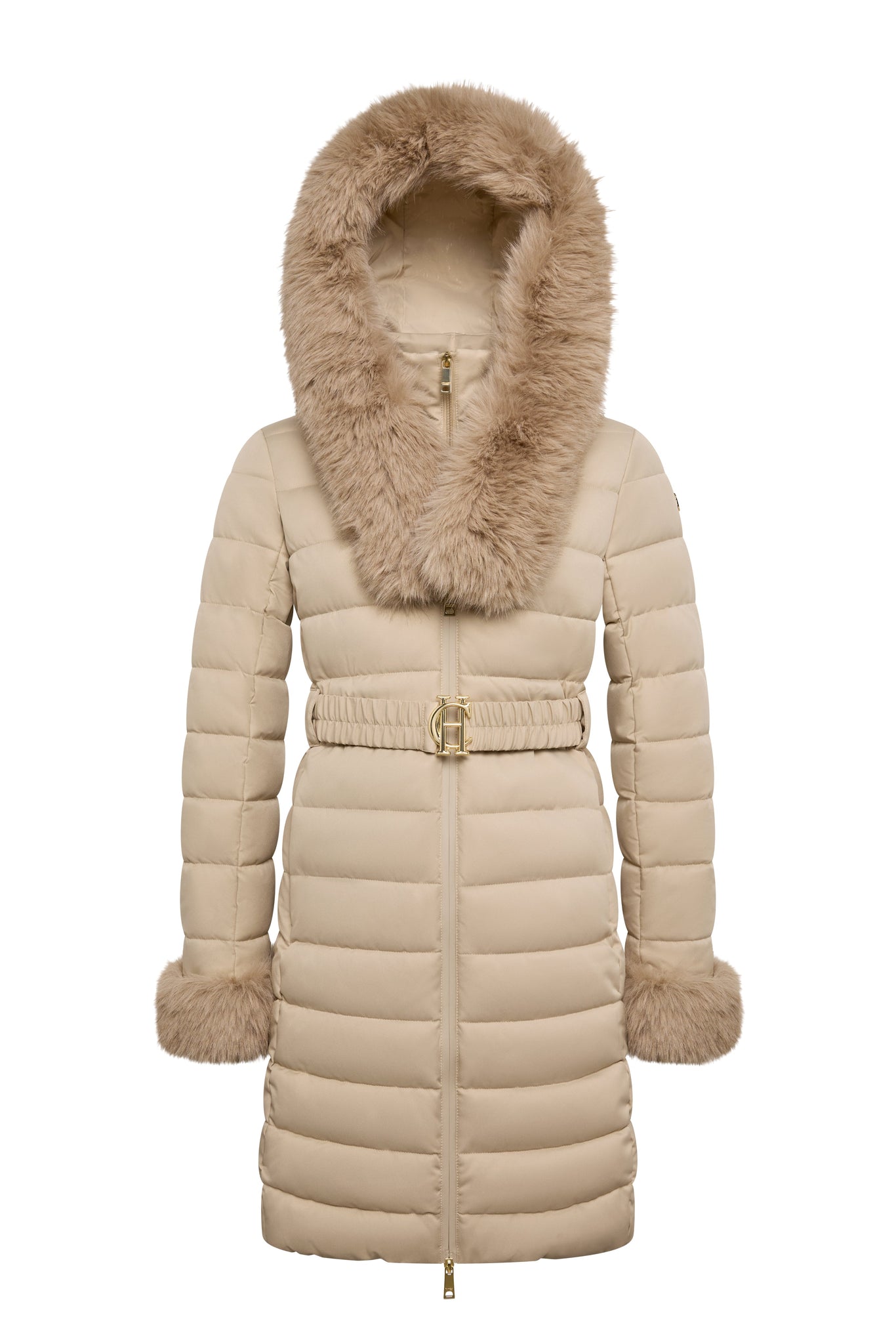 Vostock Belted Coat (Stone)