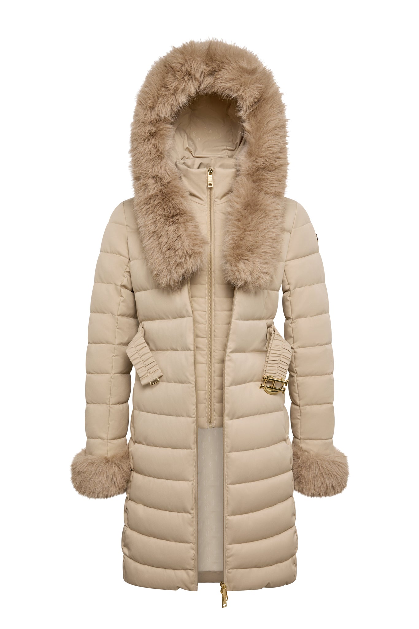 Vostock Belted Coat (Stone)