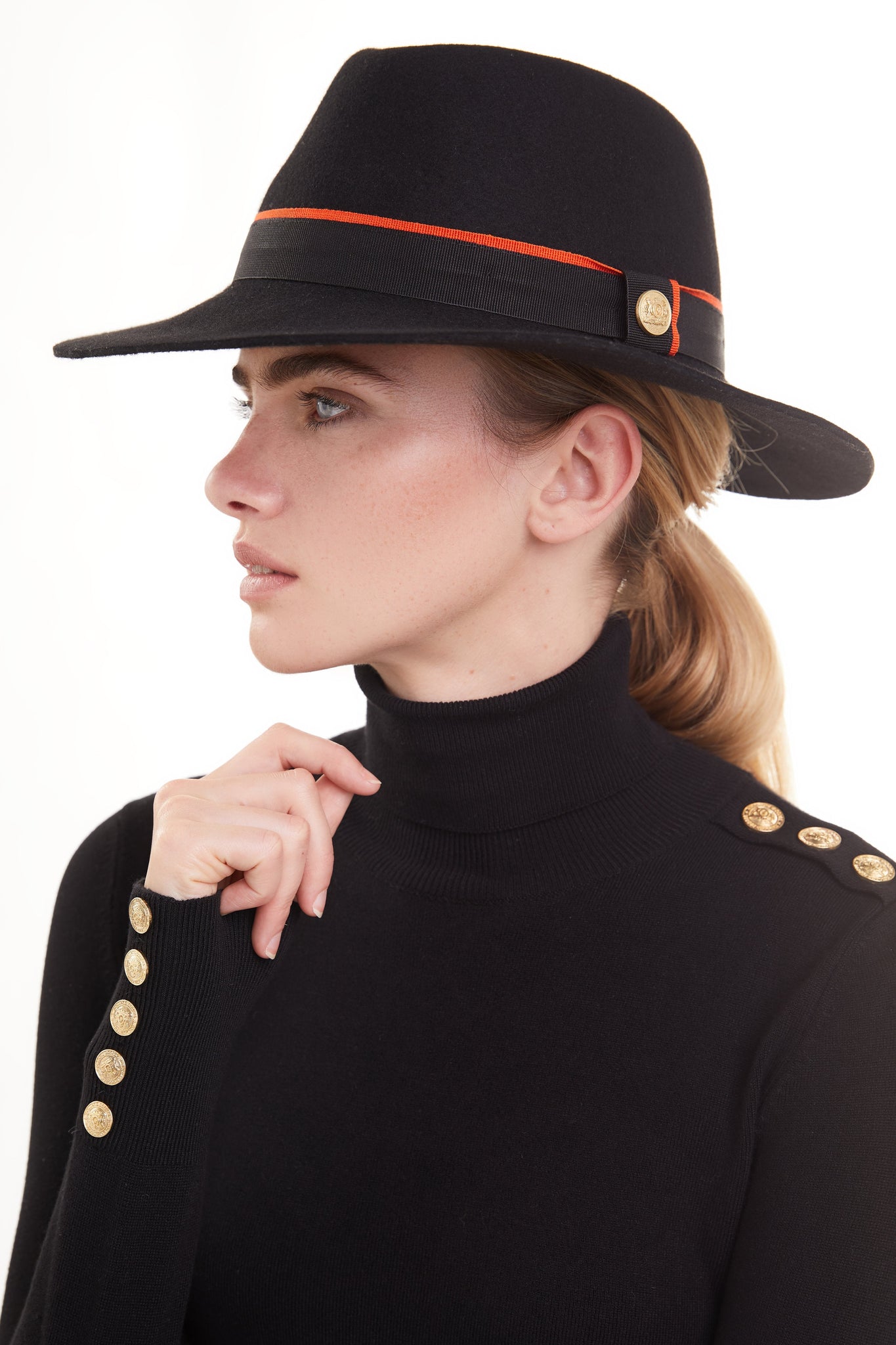 Trilby Hat (Black)
