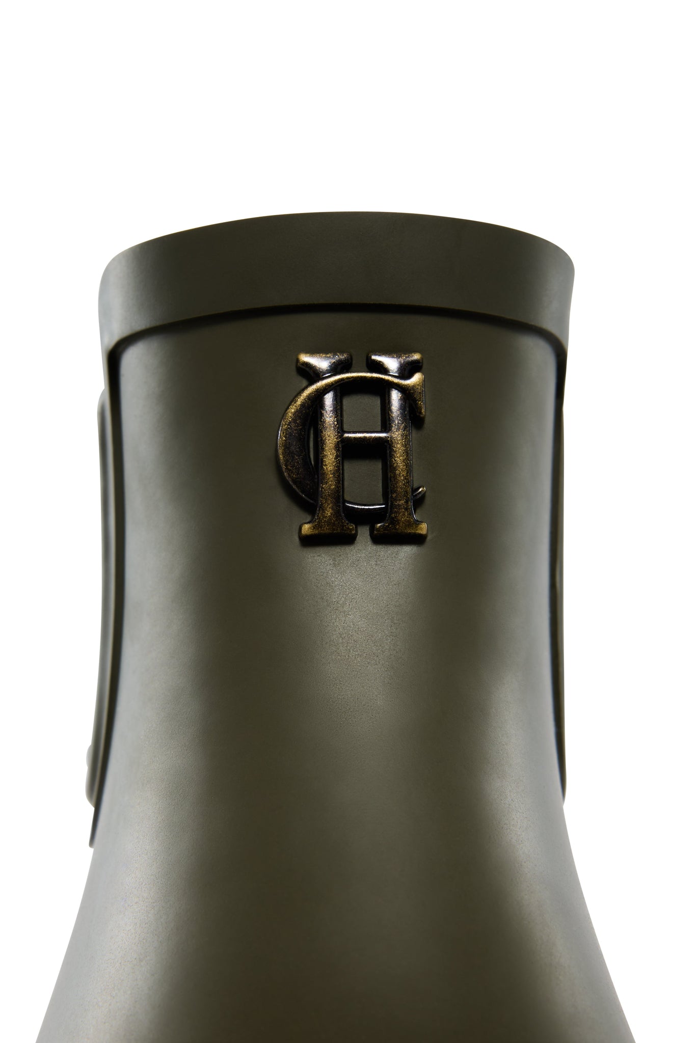 Sherpa Lined Chunky Chelsea Wellington (Khaki)