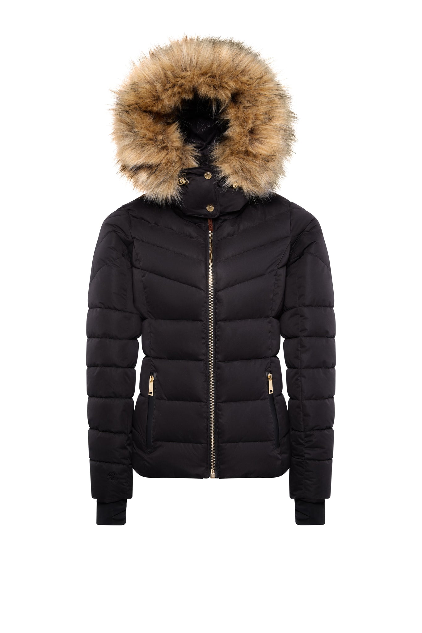 Whistler Puffer Jacket (Deep Black Natural)