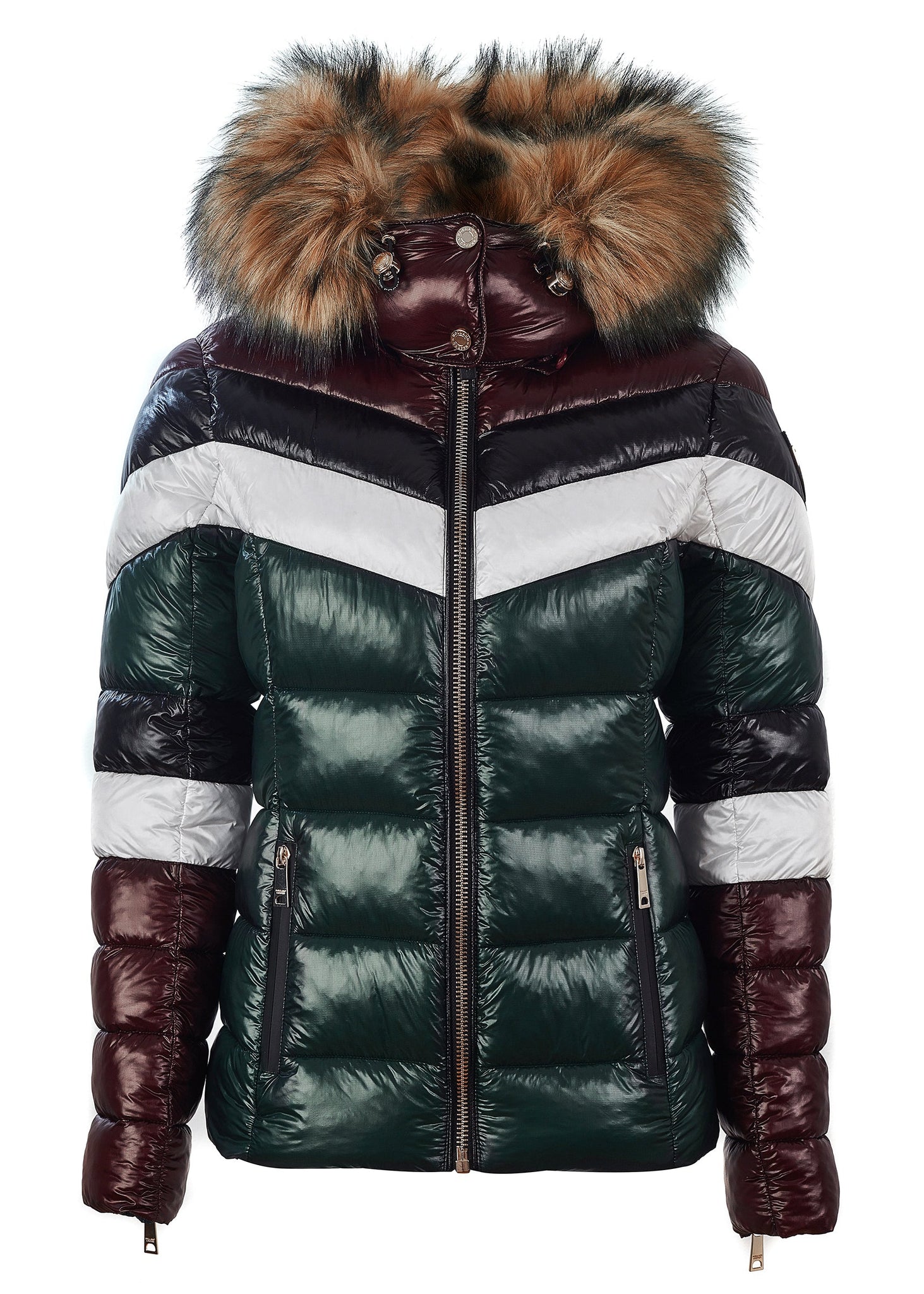 Whistler Puffer Jacket (Emerald Mulberry)