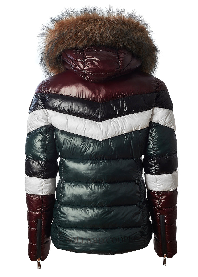 Whistler Puffer Jacket (Emerald Mulberry)