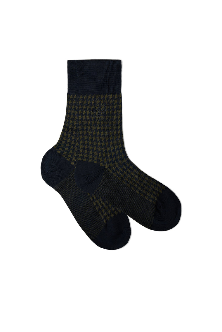 Women's Sock Gift Box (Charcoal Houndstooth Set)