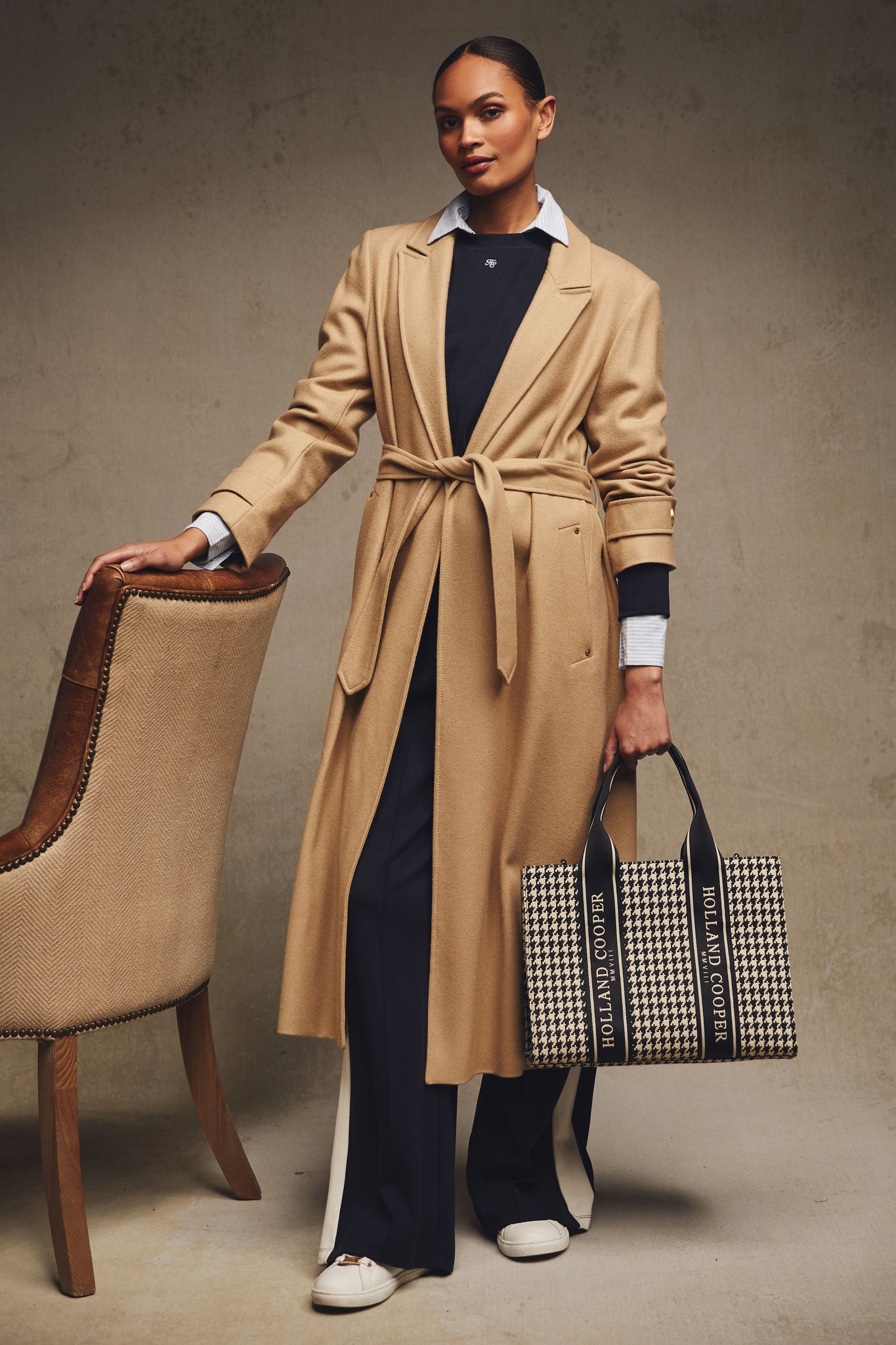 Wrap Coat (Camel)