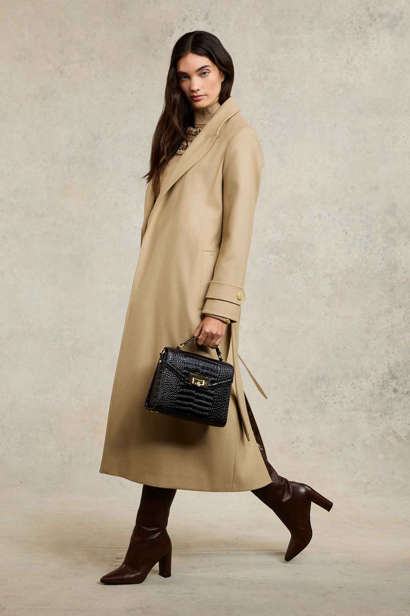 Wrap Coat (Camel)