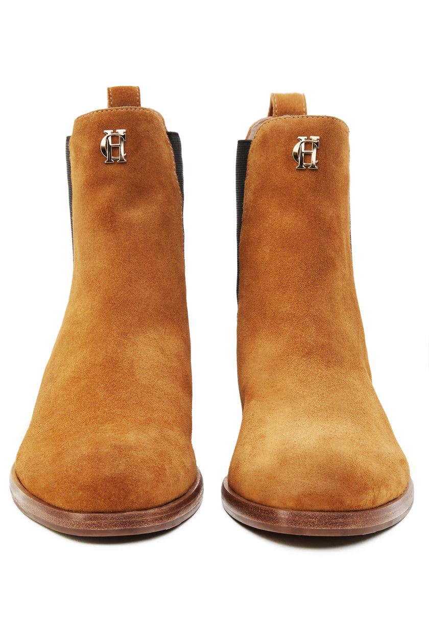 Chelsea Boot (Tan Suede)