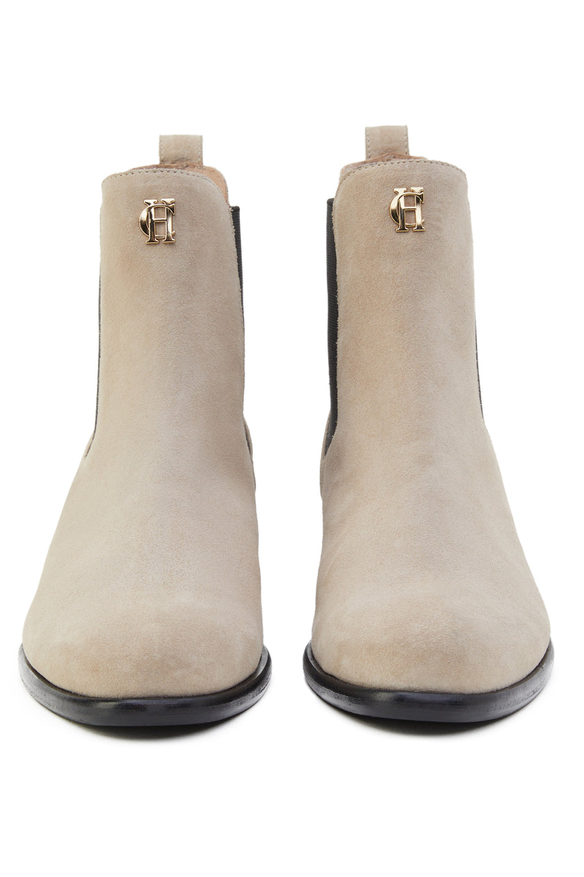 Chelsea Boot (Taupe Suede)