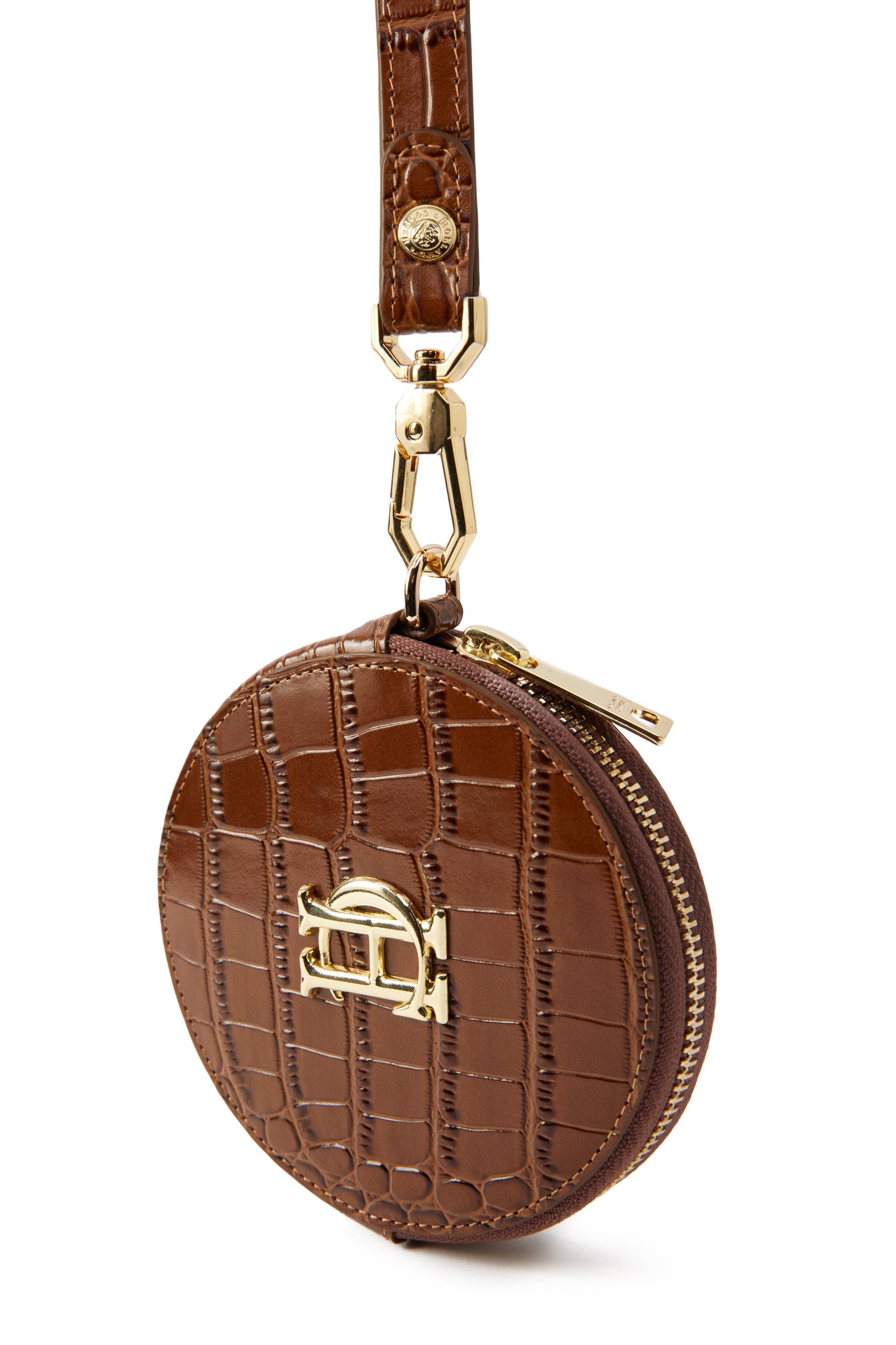 Chelsea Coin Purse (Tan Croc)