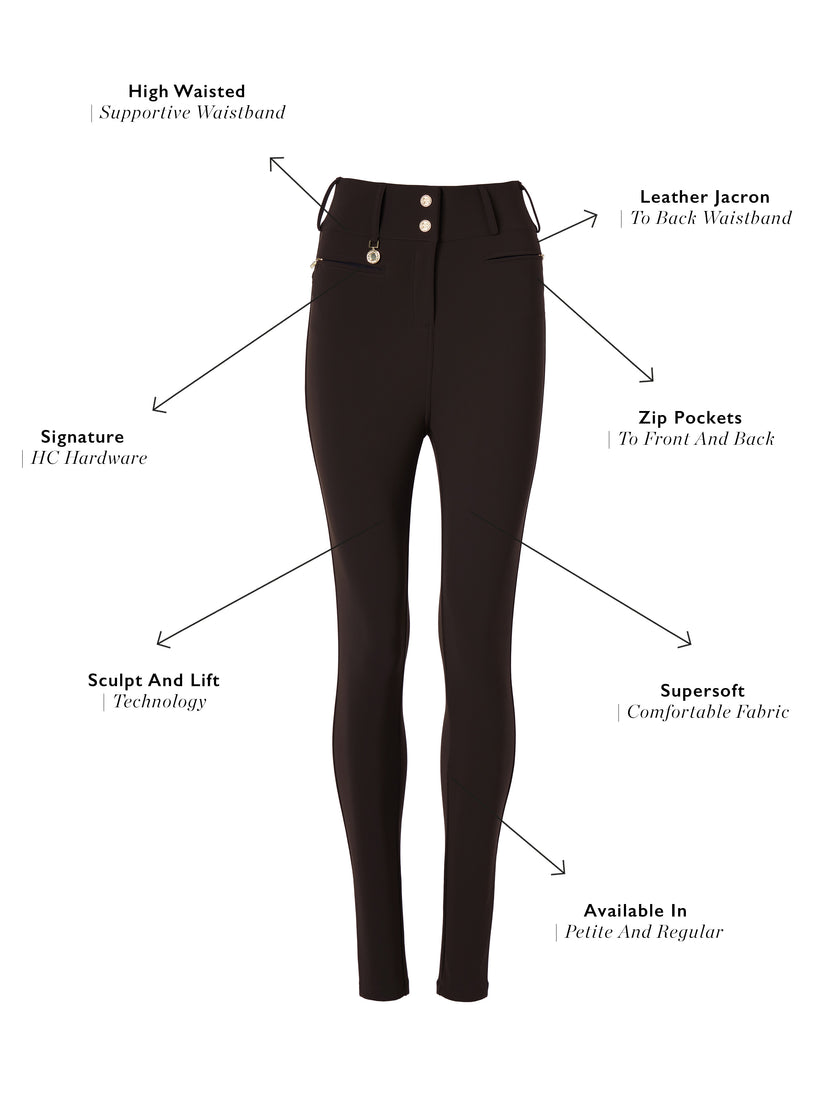 Contour Trouser (Chocolate)