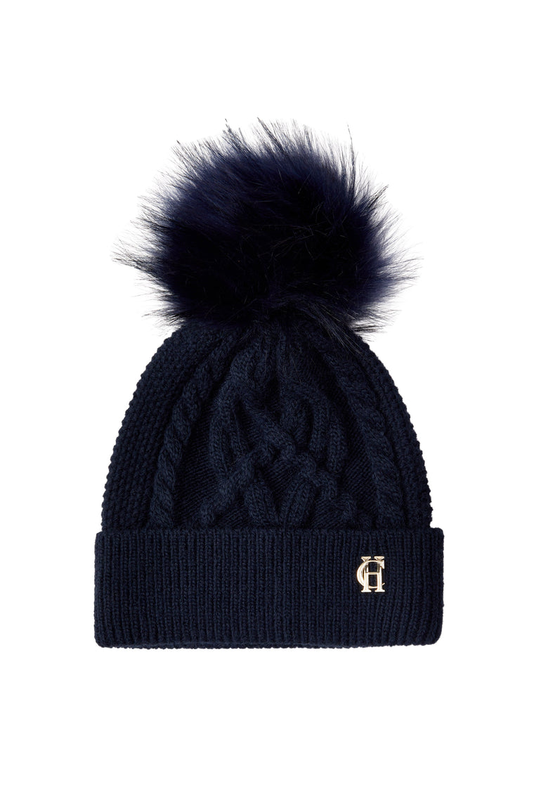 Cortina Bobble Hat (Ink Navy)