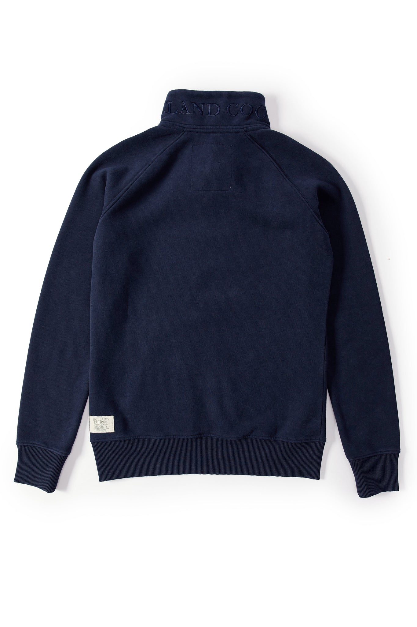 Crest Zip Henley (Ink Navy)