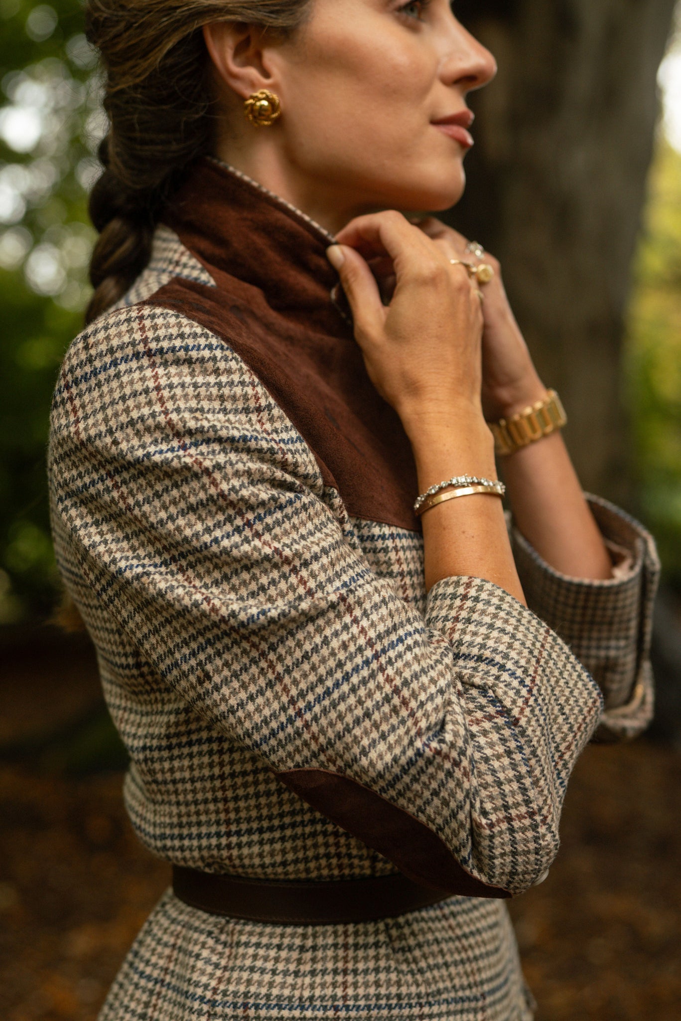 Aynhoe Single Breasted Blazer (Millen Gordon Tweed)