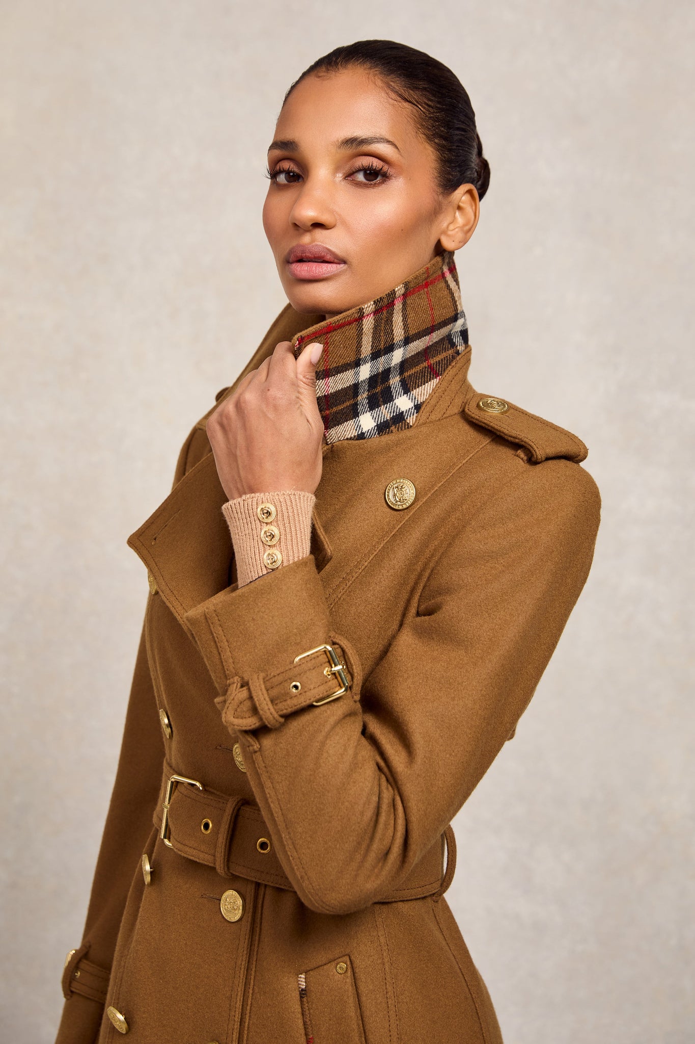 Full Length Chelsea Trench Coat (Dark Camel) – Holland Cooper US