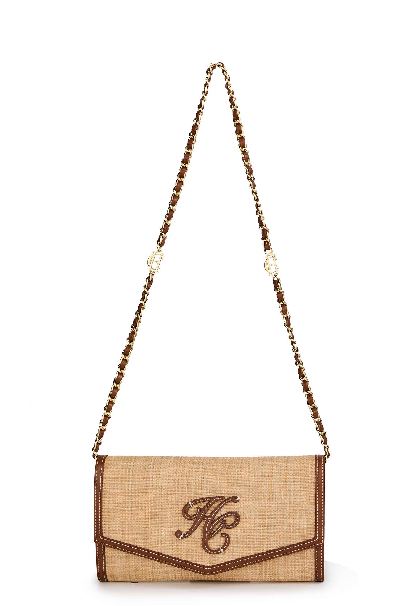 Amalfi Clutch Bag (Natural Tan)