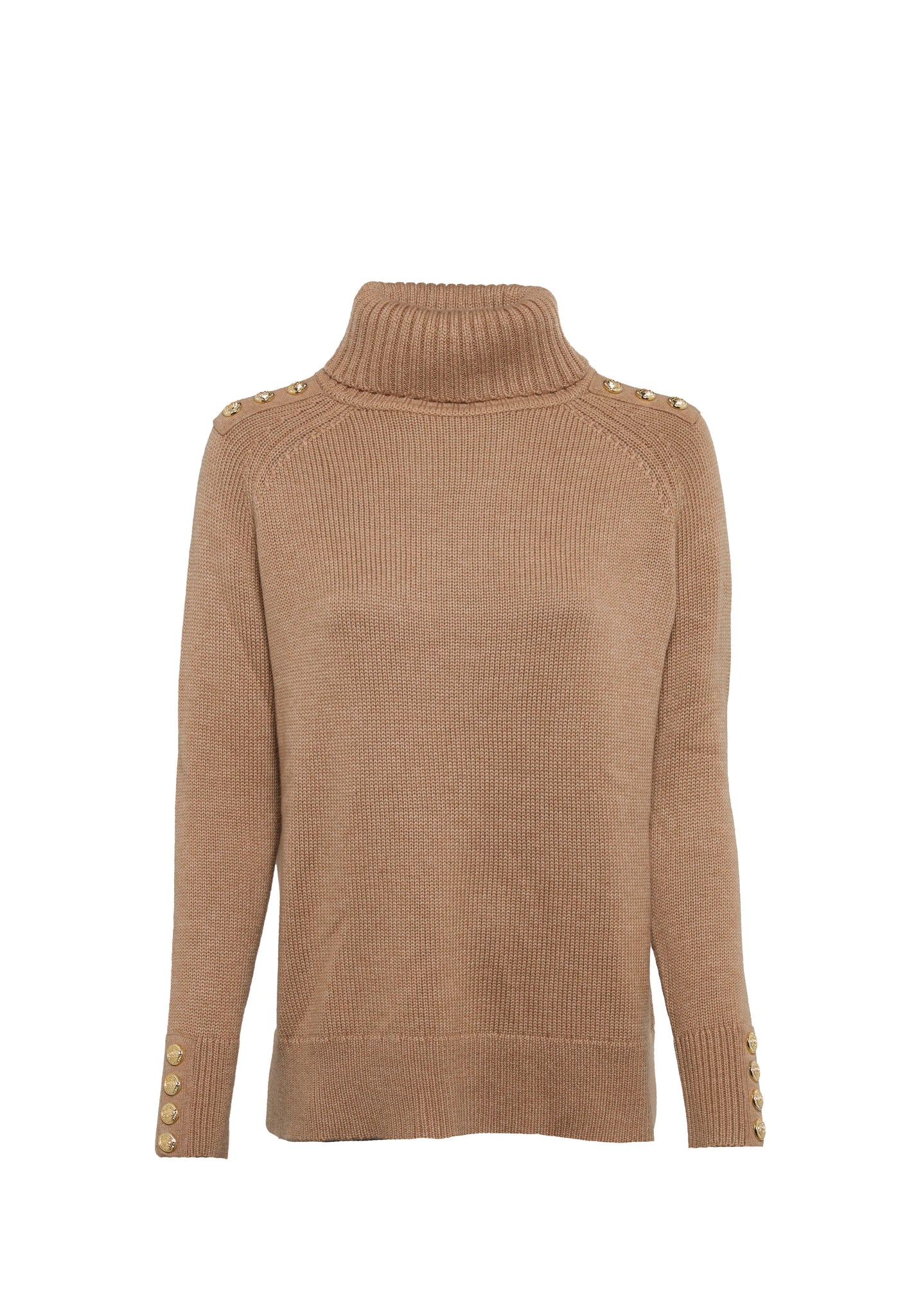 Finsbury Roll Neck (Camel)