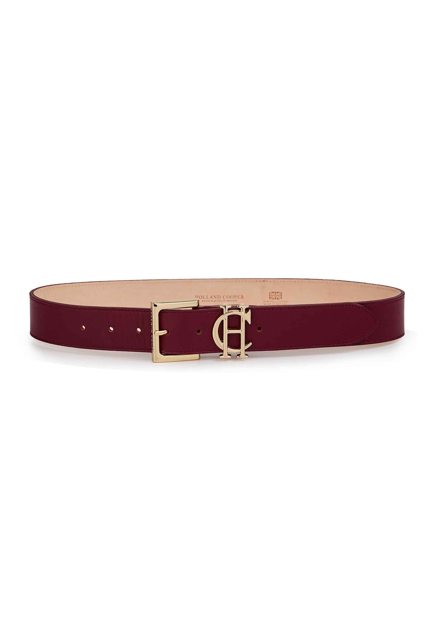 HC Classic Logo Belt (Oxblood)