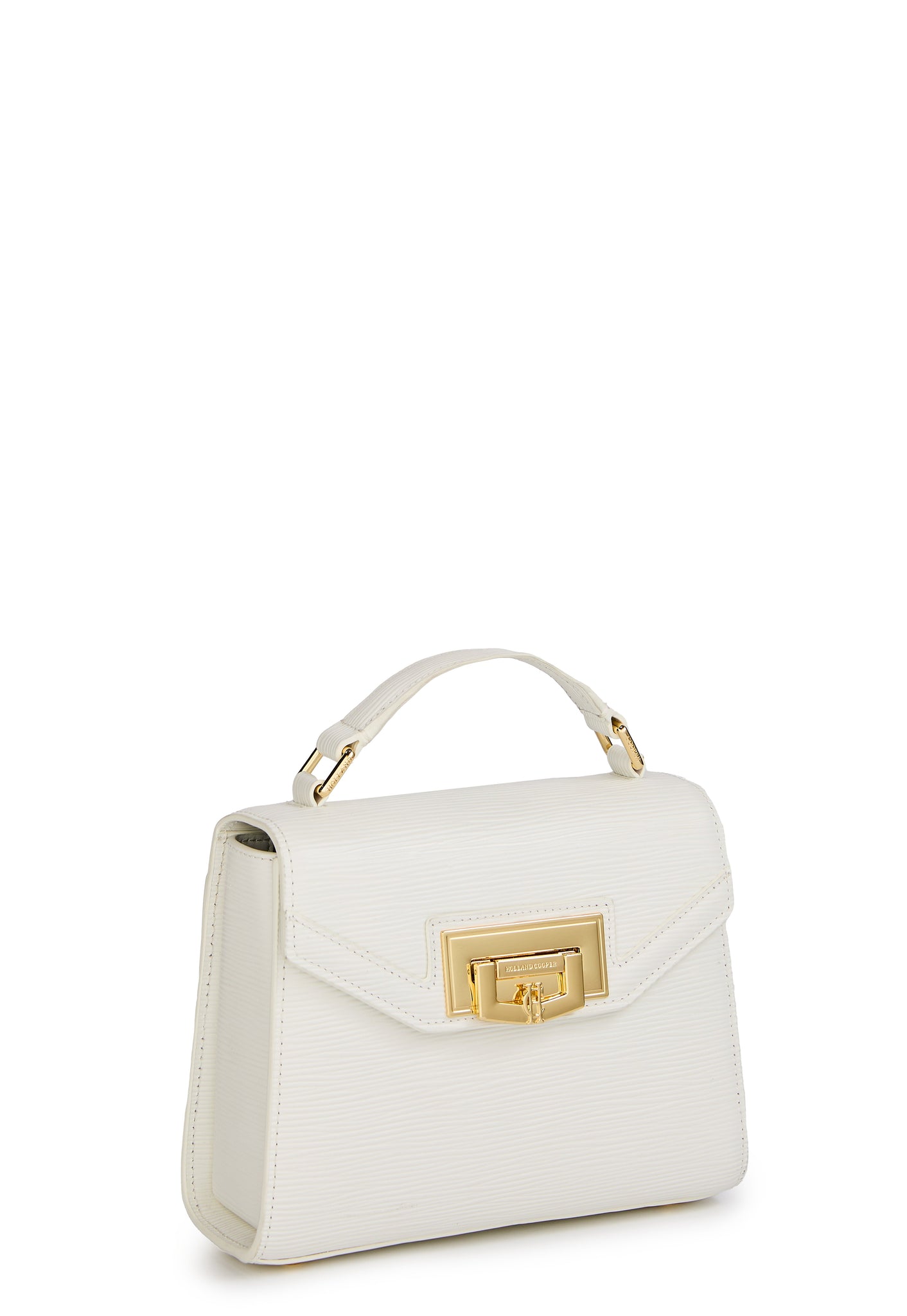 Mini Cheltenham Bag (White Textured)