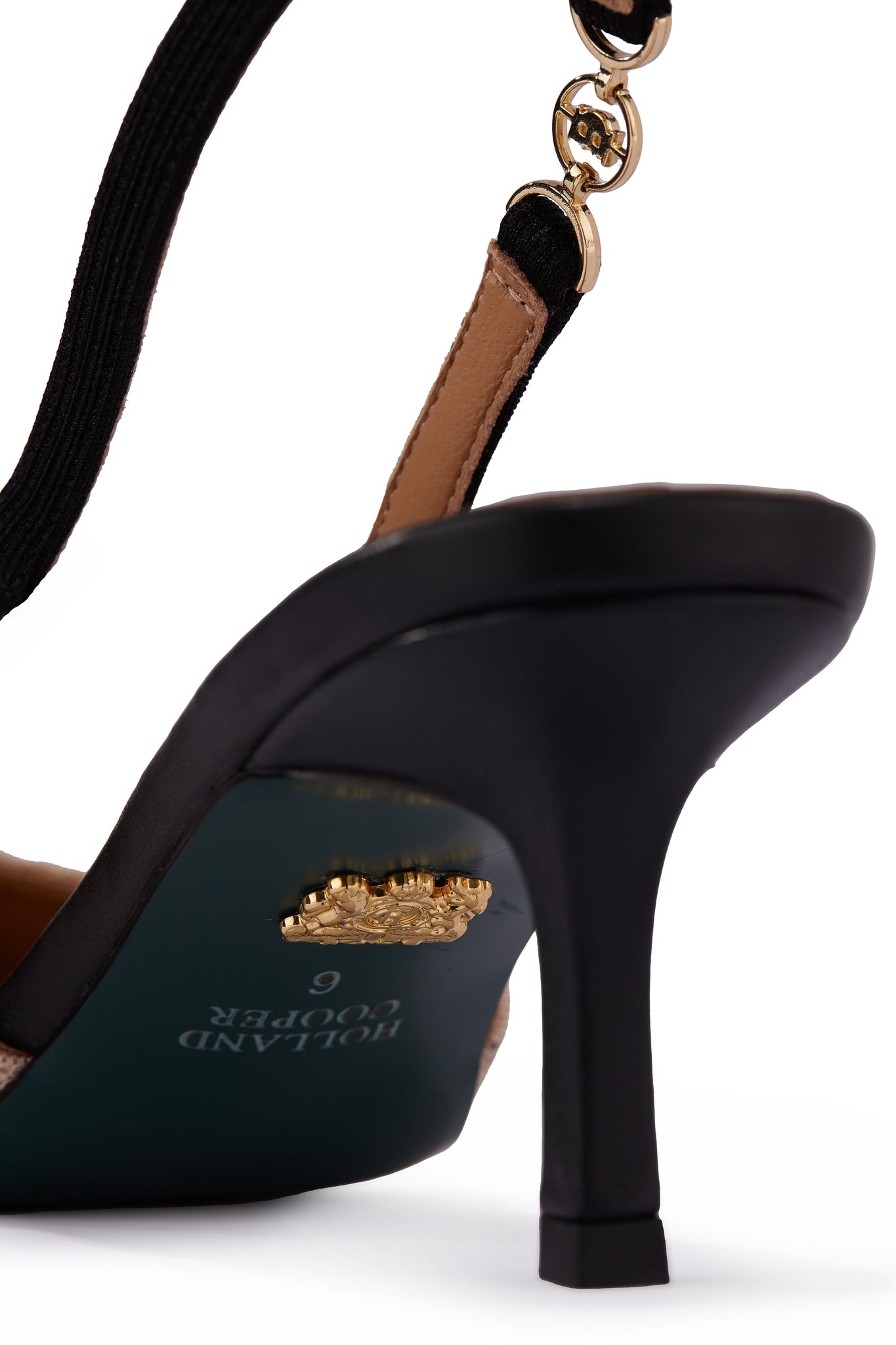 Regency Kitten Heel (Nude Black)