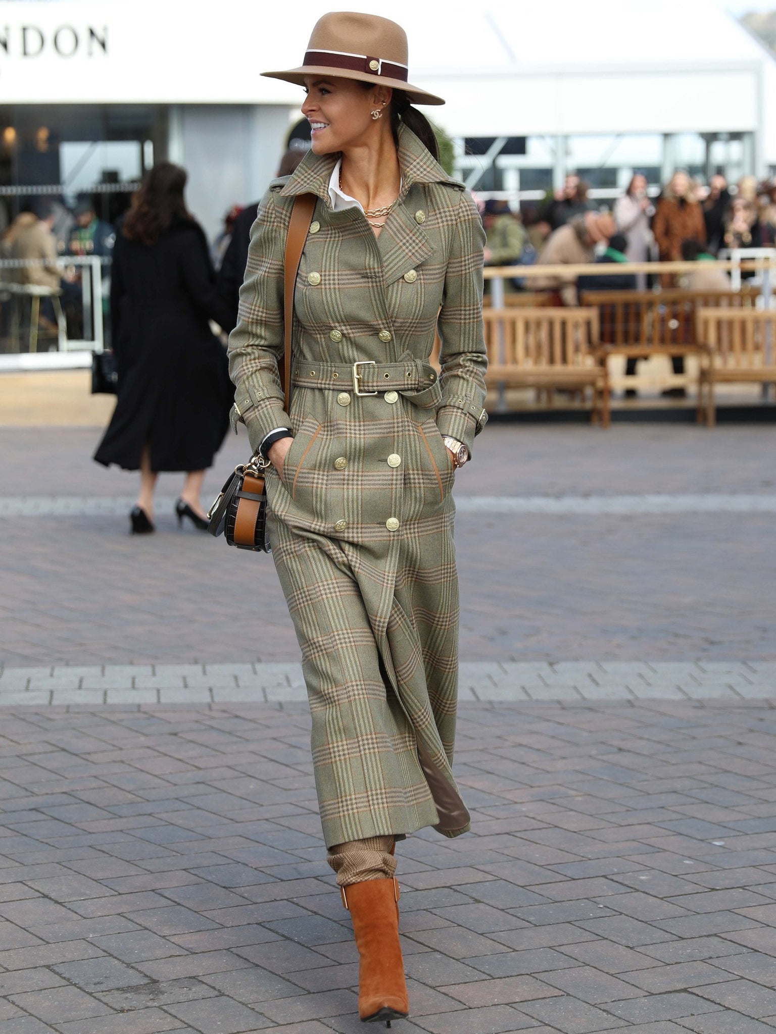 Full Length Marlborough Trench Coat (Leveret)