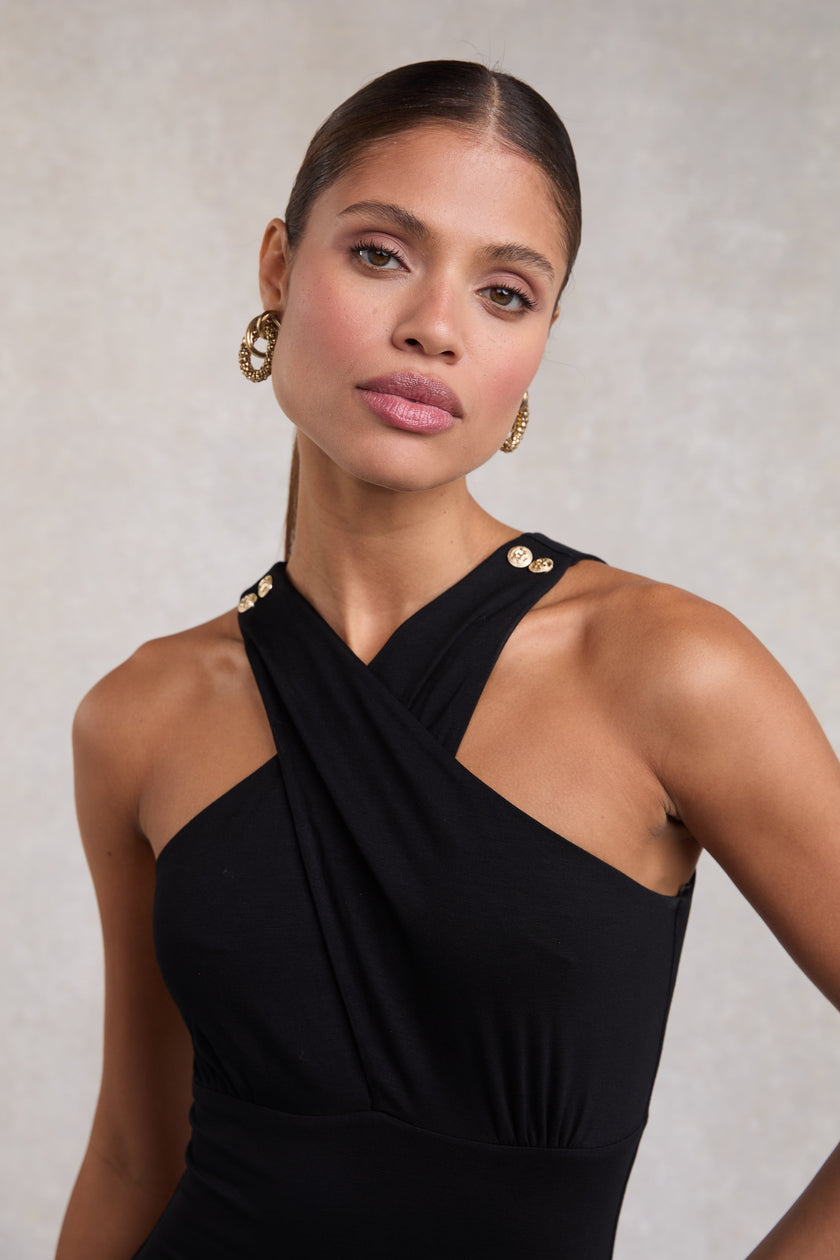 Mayfair Midi Dress (Black)