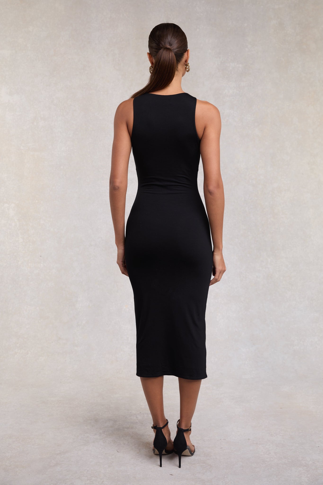 Mayfair Midi Dress (Black)