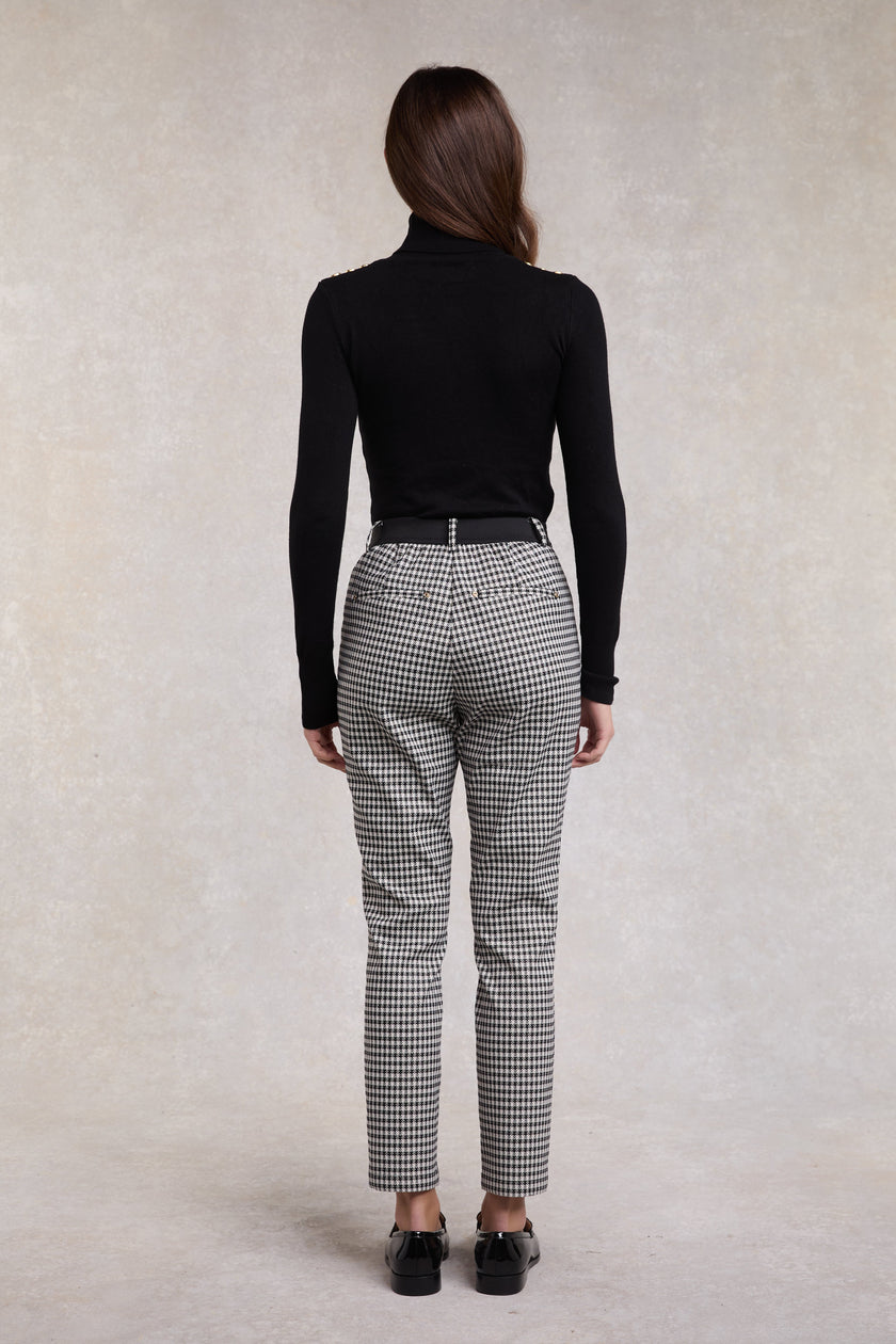 Charlton Trousers (Houndstooth Gold)