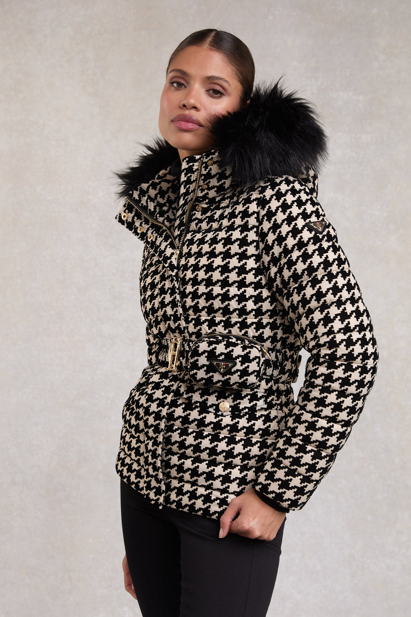 Moritz Jacket (Ecru Houndstooth)