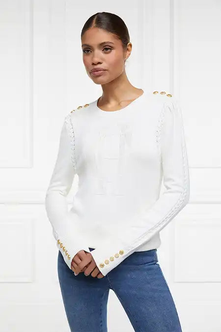 Bibury Crew Neck Knit (Natural)