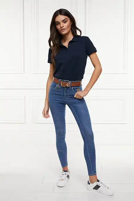 Relaxed Fit Polo Shirt (Ink Navy)