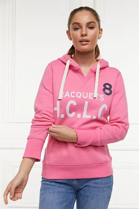 Racquets Hoodie (Peony Pink)