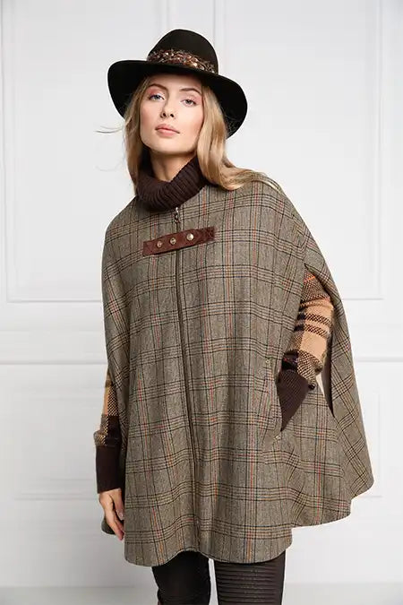 Slim Cape (Bourbon Tweed)