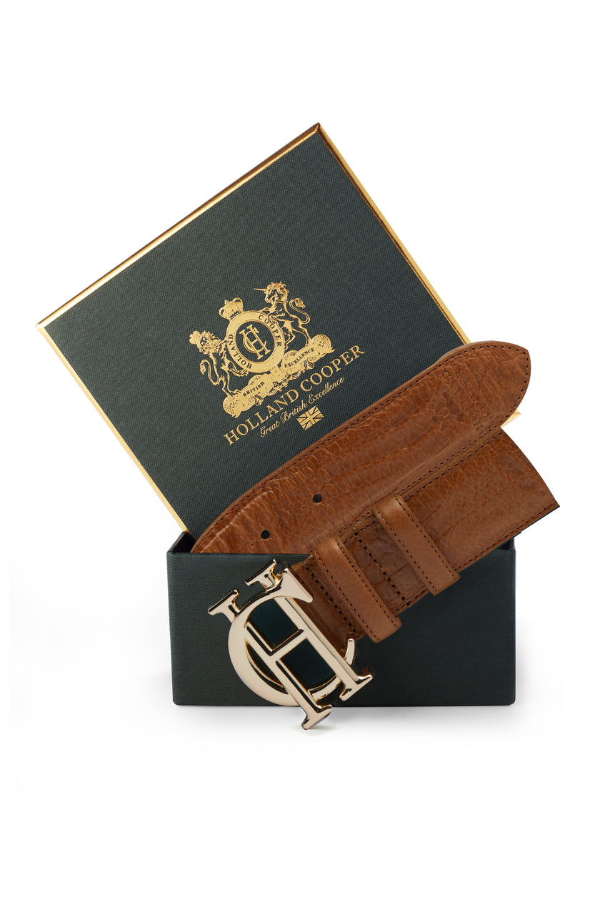 HC Classic Belt (Tan Croc)