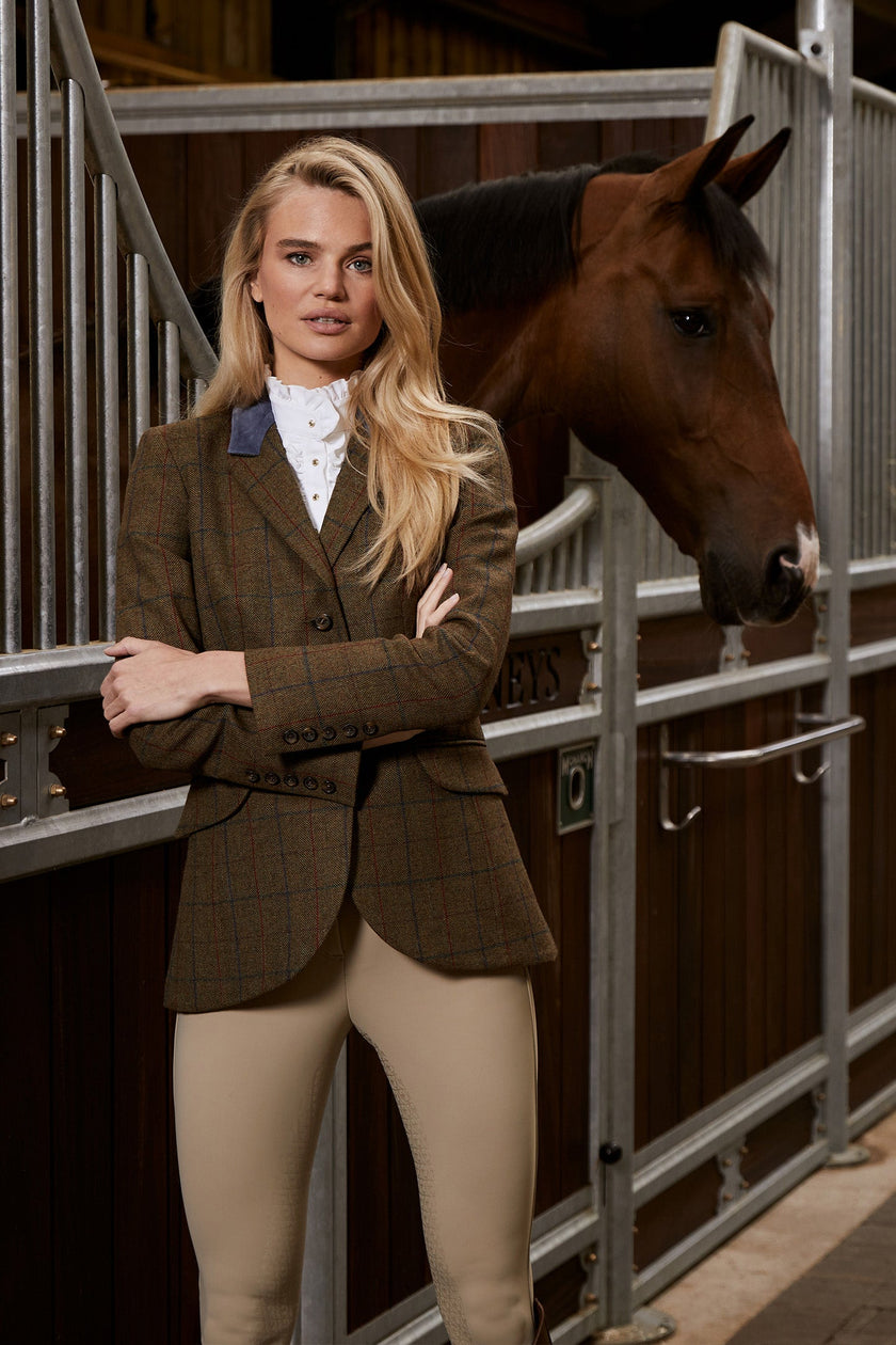 Tweed Riding Jacket (Glen Green)