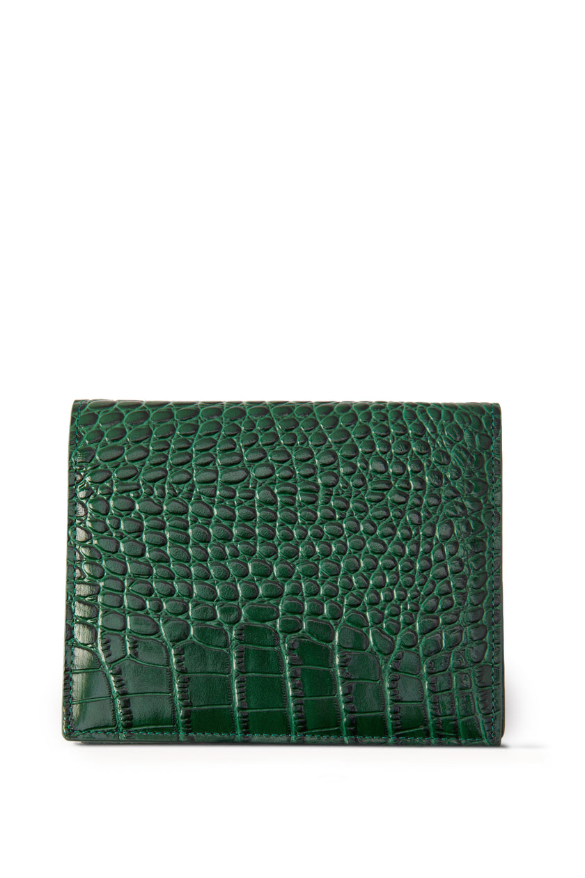 Chelsea Wallet (Emerald Croc)